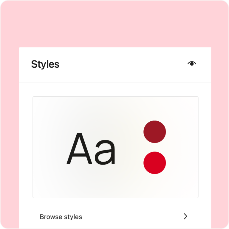 WordPress 6.8 “Cecil” – Bước tiến mới cho hiệu suất, bảo mật và trải nghiệm người dùng 7 Style Book WordPress 6.8 “Cecil”