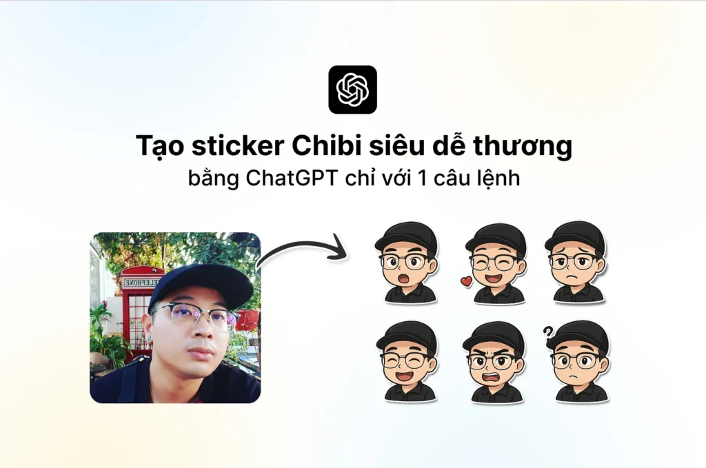 tao sticker chibi bang chatGPT